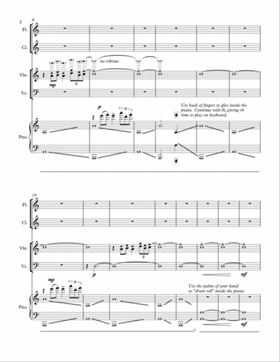 For Beauty's Sake Small Ensemble scores gallery preview page 2