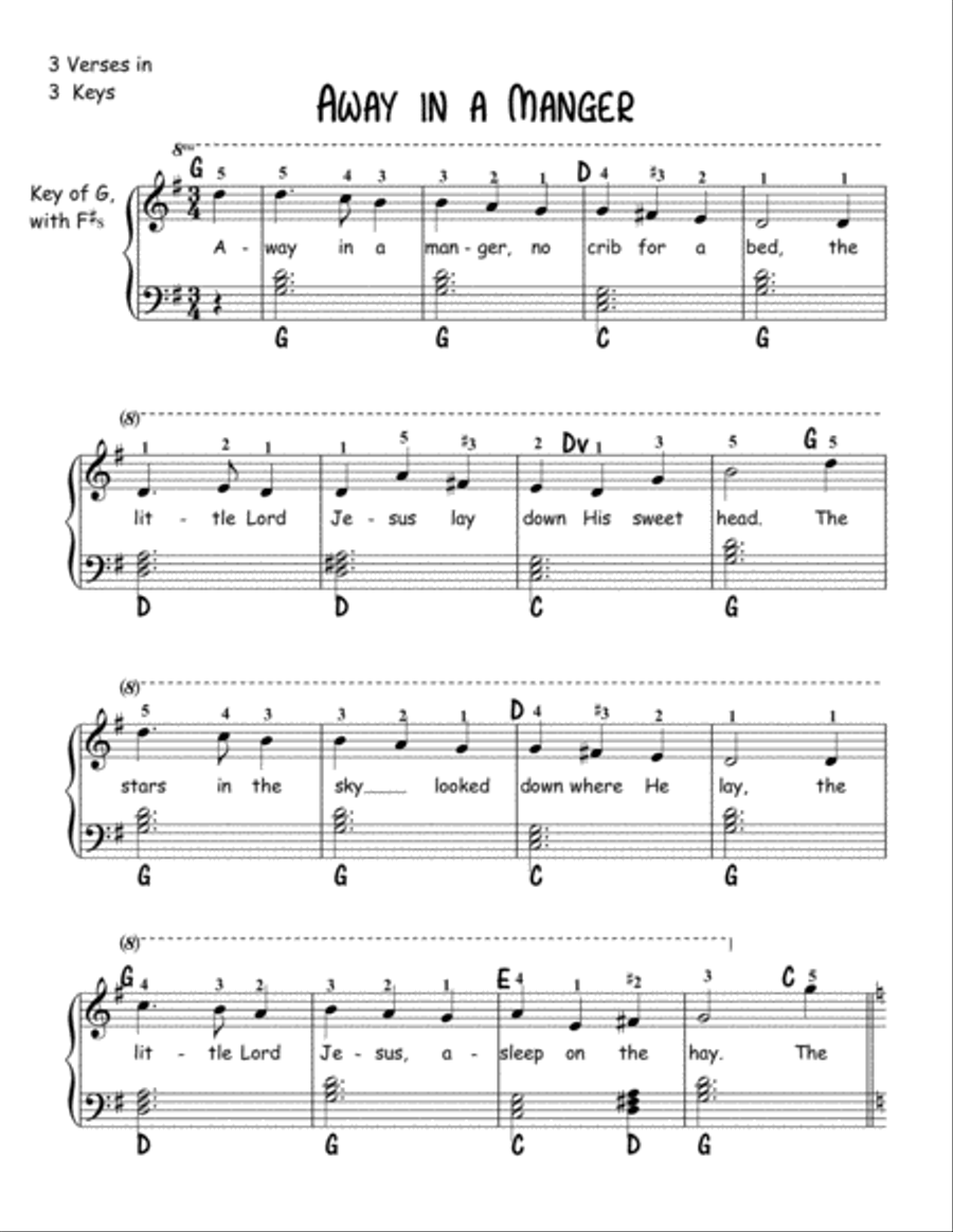 30 Christmas Piano Favorites for Second Year Piano Piano Method scores gallery preview page 6