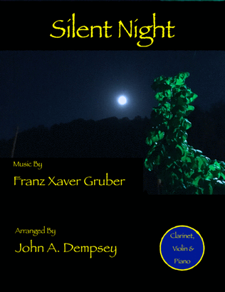 Book cover for Silent Night (Trio for Clarinet, Violin and Piano)