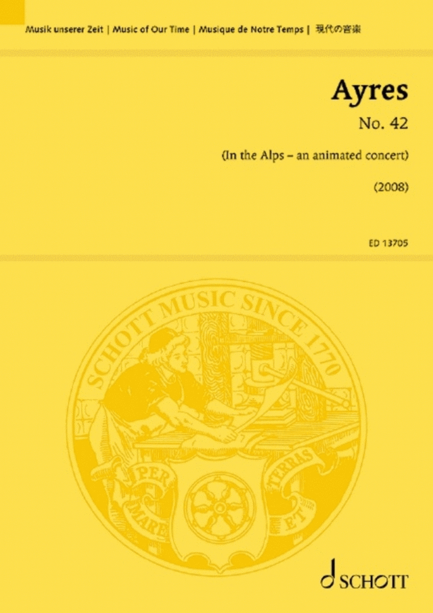Ayrs - No 42 Soprano/Ensemble Study Score