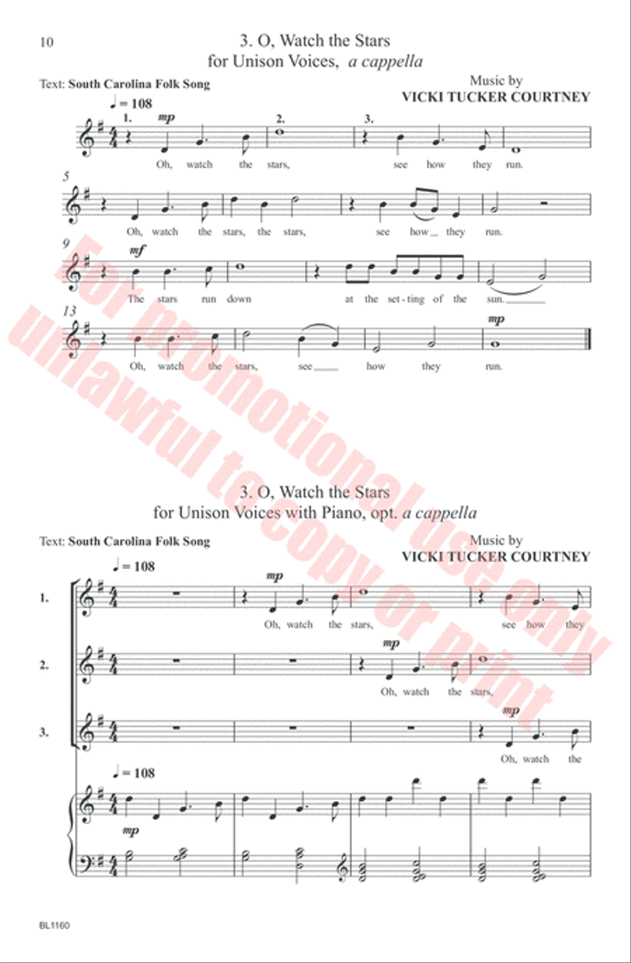 Round and Round: A Collection of Rounds for Emerging Choirs Choir scores gallery preview page 10