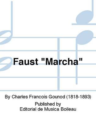 Book cover for Faust "Marcha"