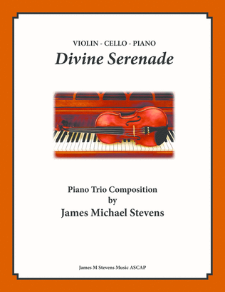 Book cover for Divine Serenade - Violin, Cello, & Piano