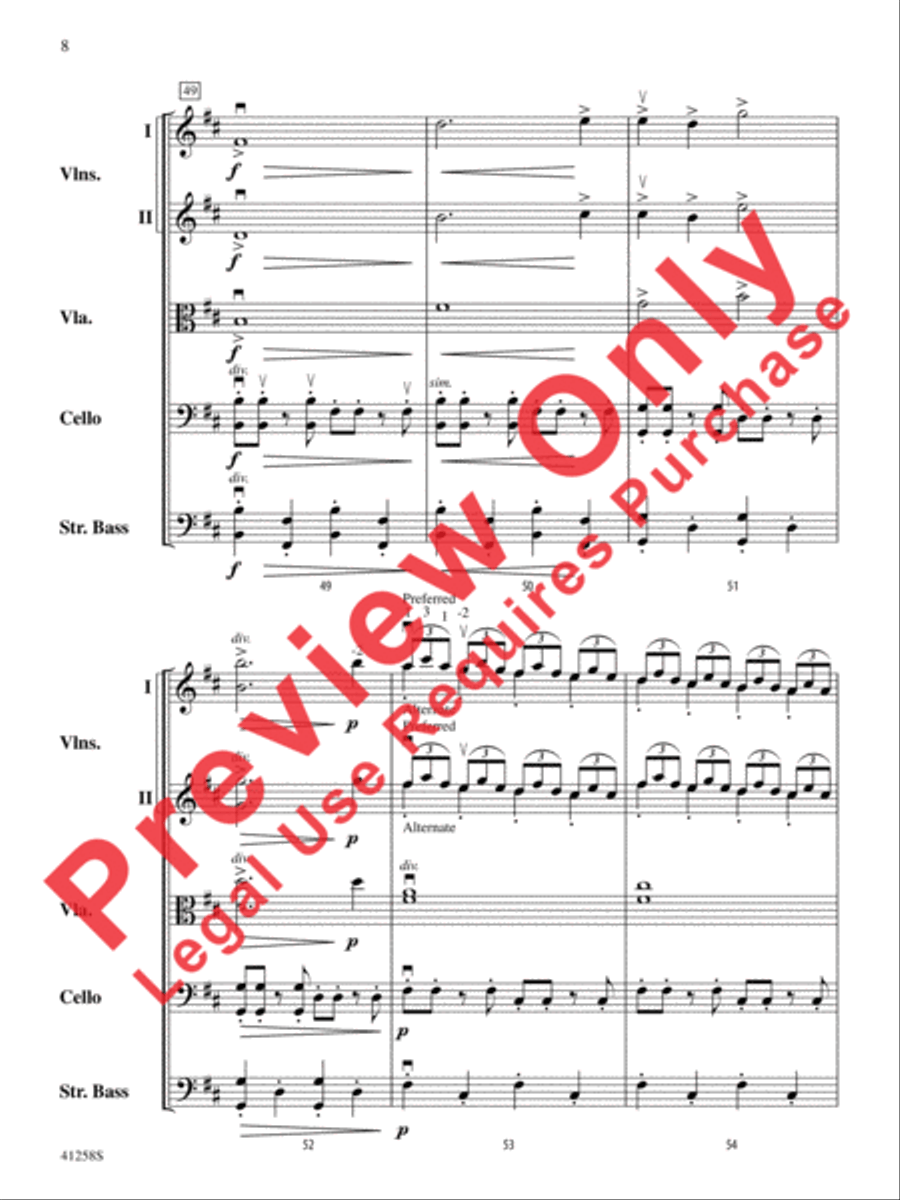 Boreas Boreas String Orchestra scores gallery preview page 9