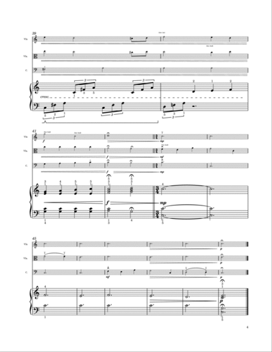 The Lord's Prayer Cello scores gallery preview page 5
