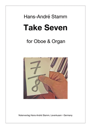 Book cover for Take seven for oboe and organ