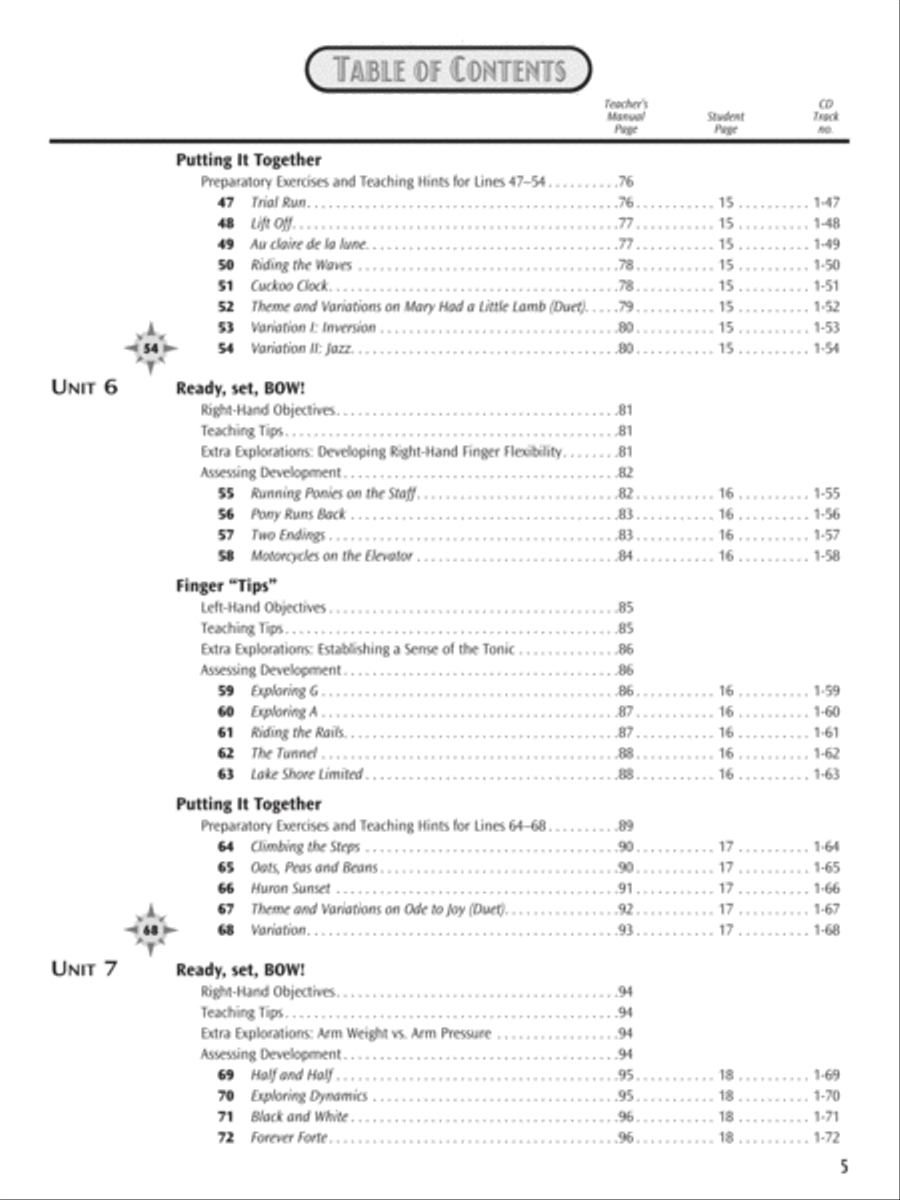 String Explorer, Book 1 Chamber Orchestra scores gallery preview page 5