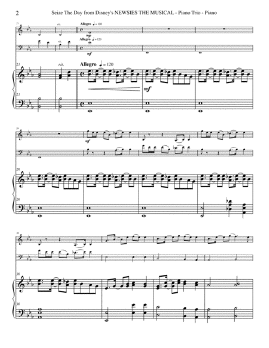Seize The Day Piano Trio scores gallery preview page 2