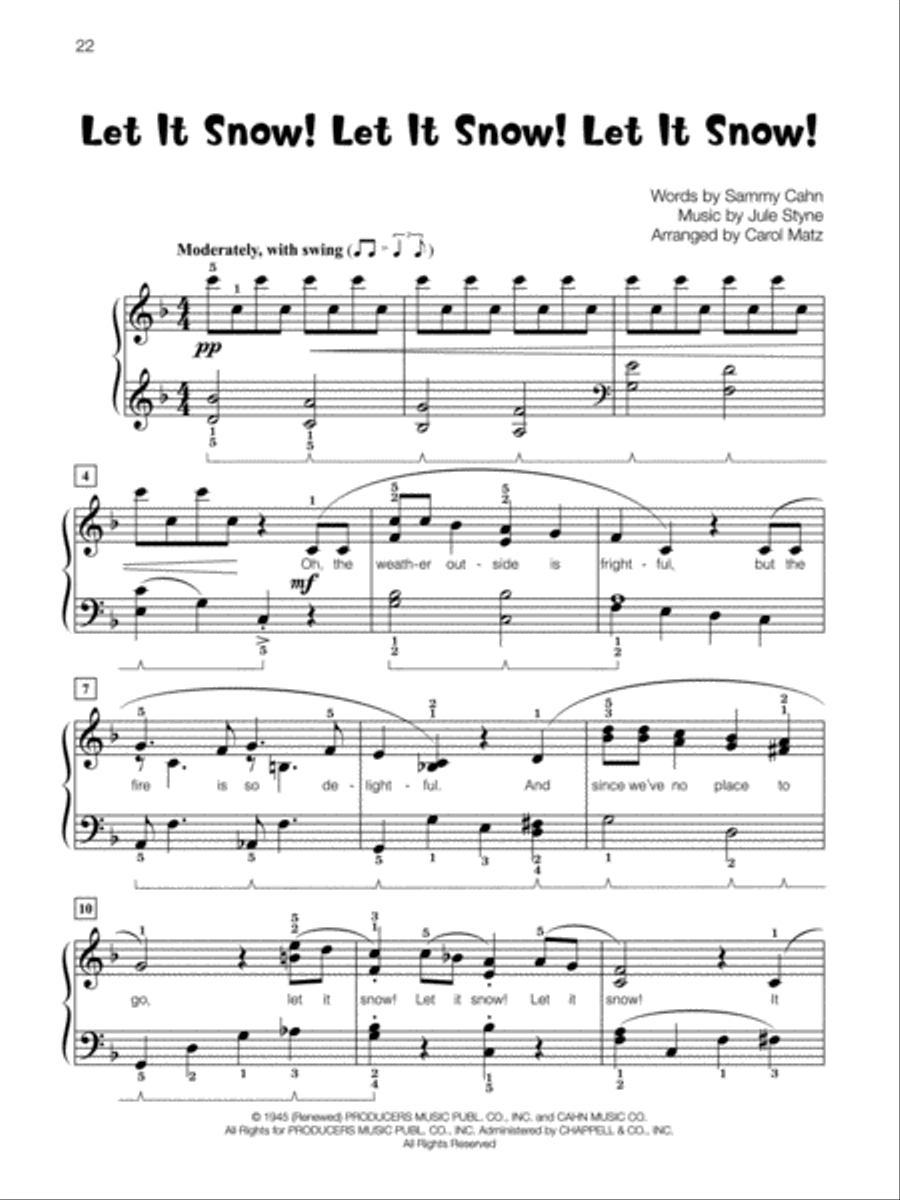 Famous & Fun Pop Christmas, Book 5 Piano Method scores gallery preview page 6
