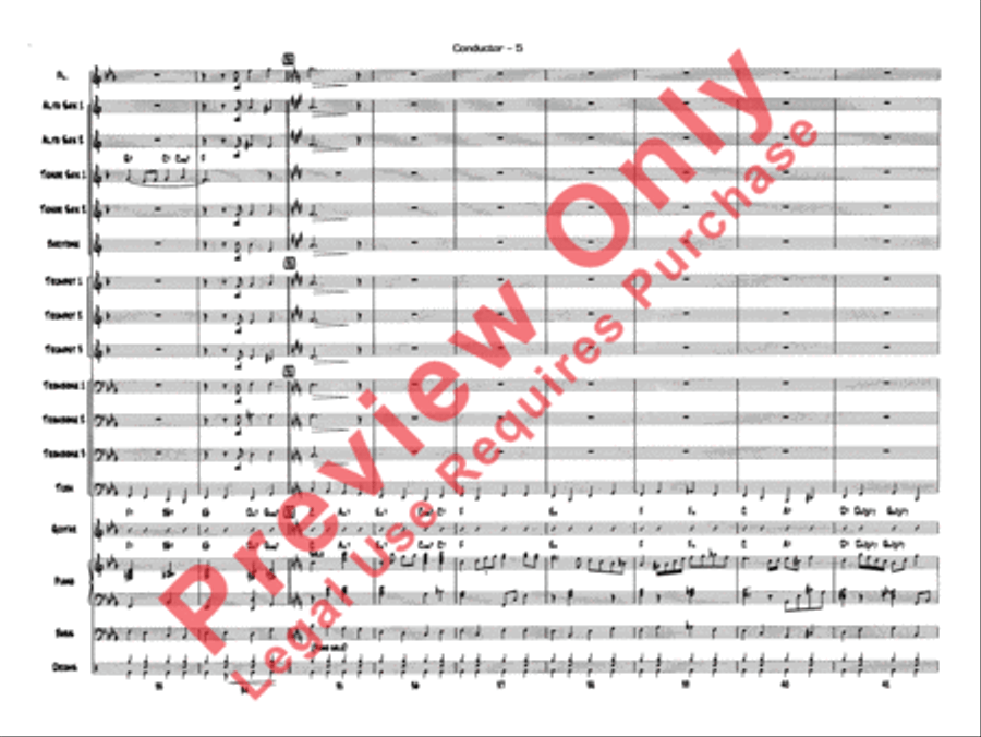 Over the Rainbow Jazz Ensemble scores gallery preview page 8