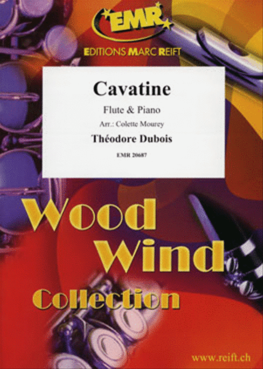 Cavatine Flute Solo scores gallery preview page 1