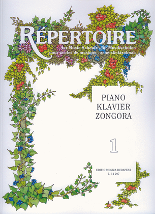 Book cover for Repertoire für Musikschulen - Klavier I