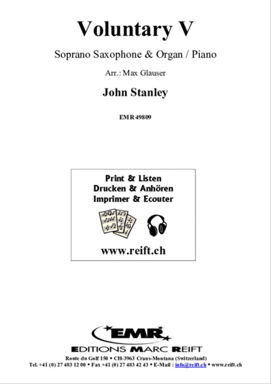 Voluntary V Voluntary V Soprano Saxophone scores gallery preview page 2