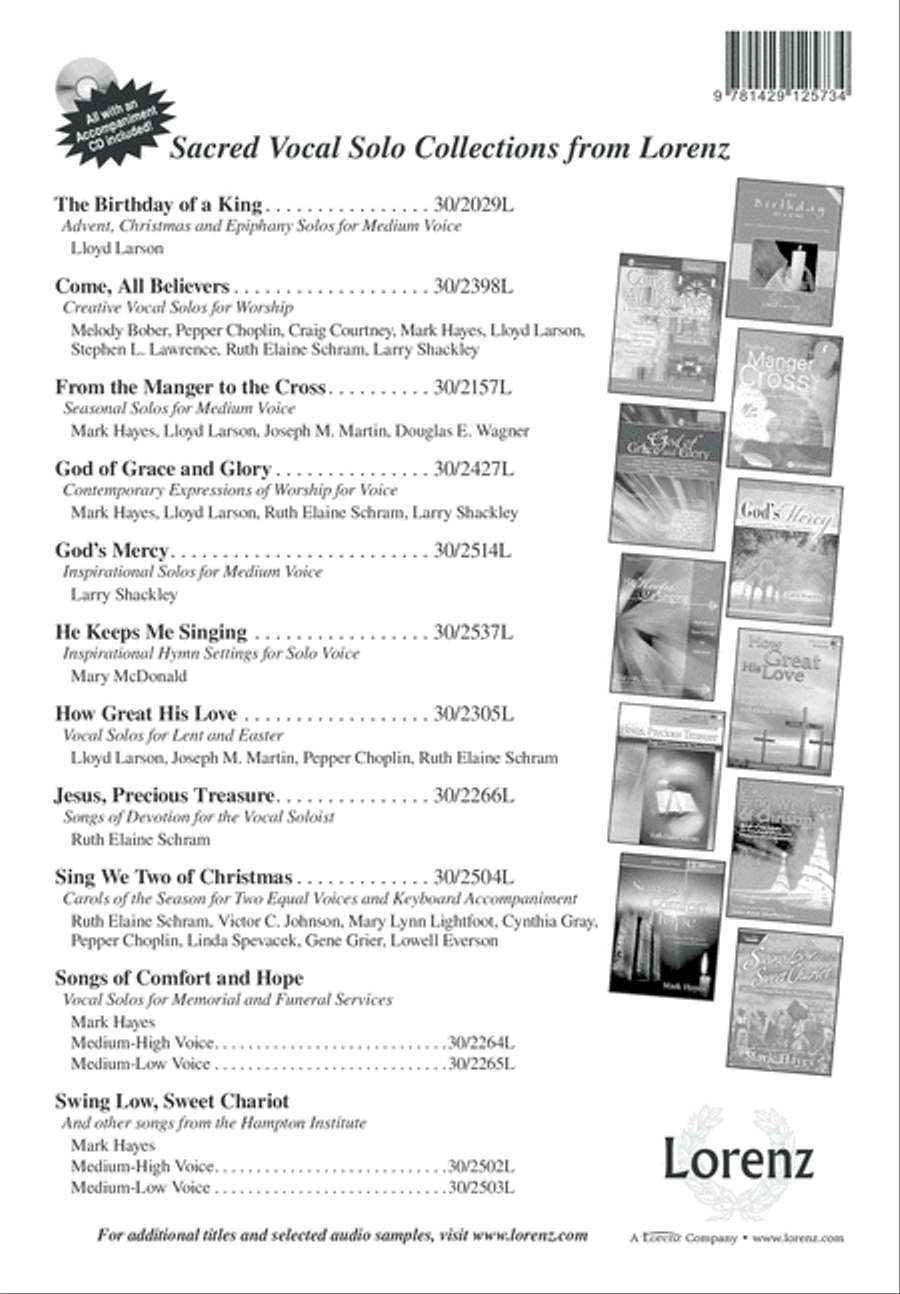 A Closer Walk with Thee 4-Part scores gallery preview page 12