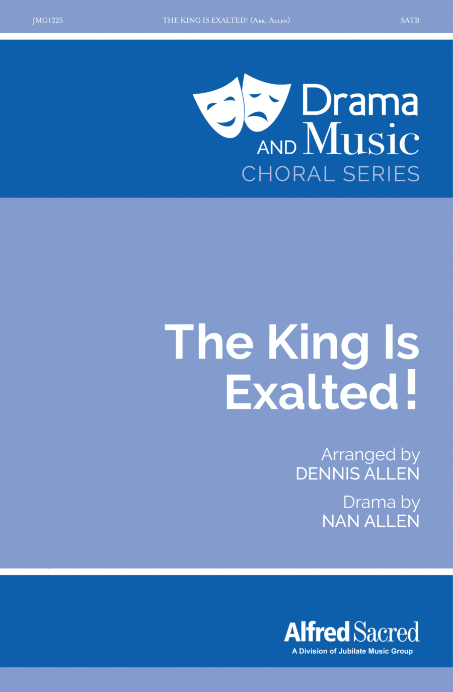 The King Is Exalted! The King Is Exalted! 4-Part scores gallery preview page 1