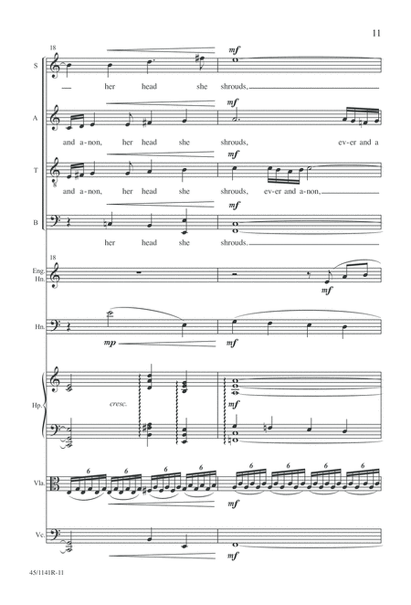 Night Pieces - SATB Choral/Full Score image number null