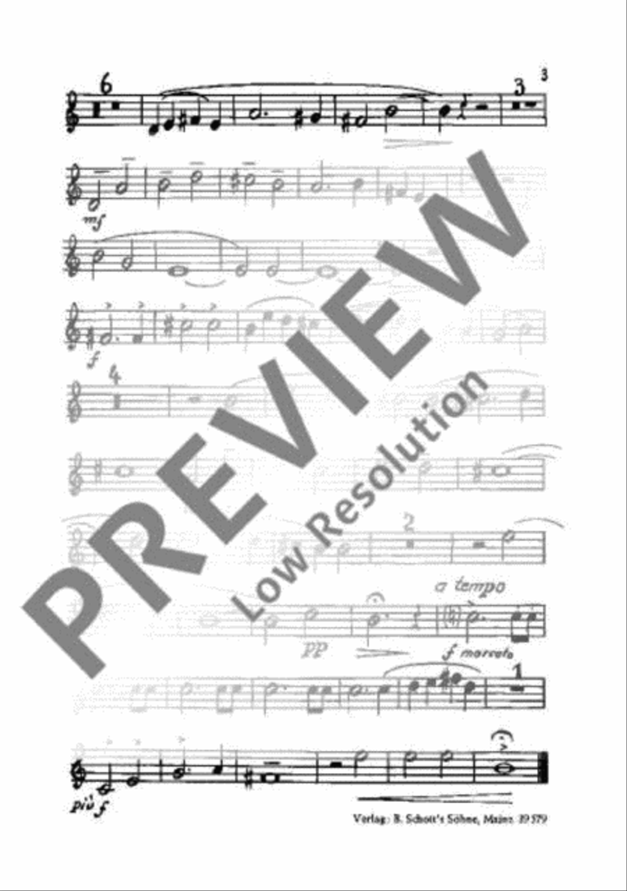 Wandspruch-Kantate TTBB scores gallery preview page 4
