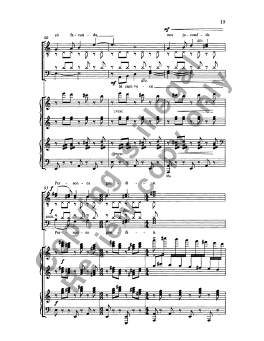 Carmina Juventutis: Drinking Song (Vinum bonum) TTBB scores gallery preview page 18