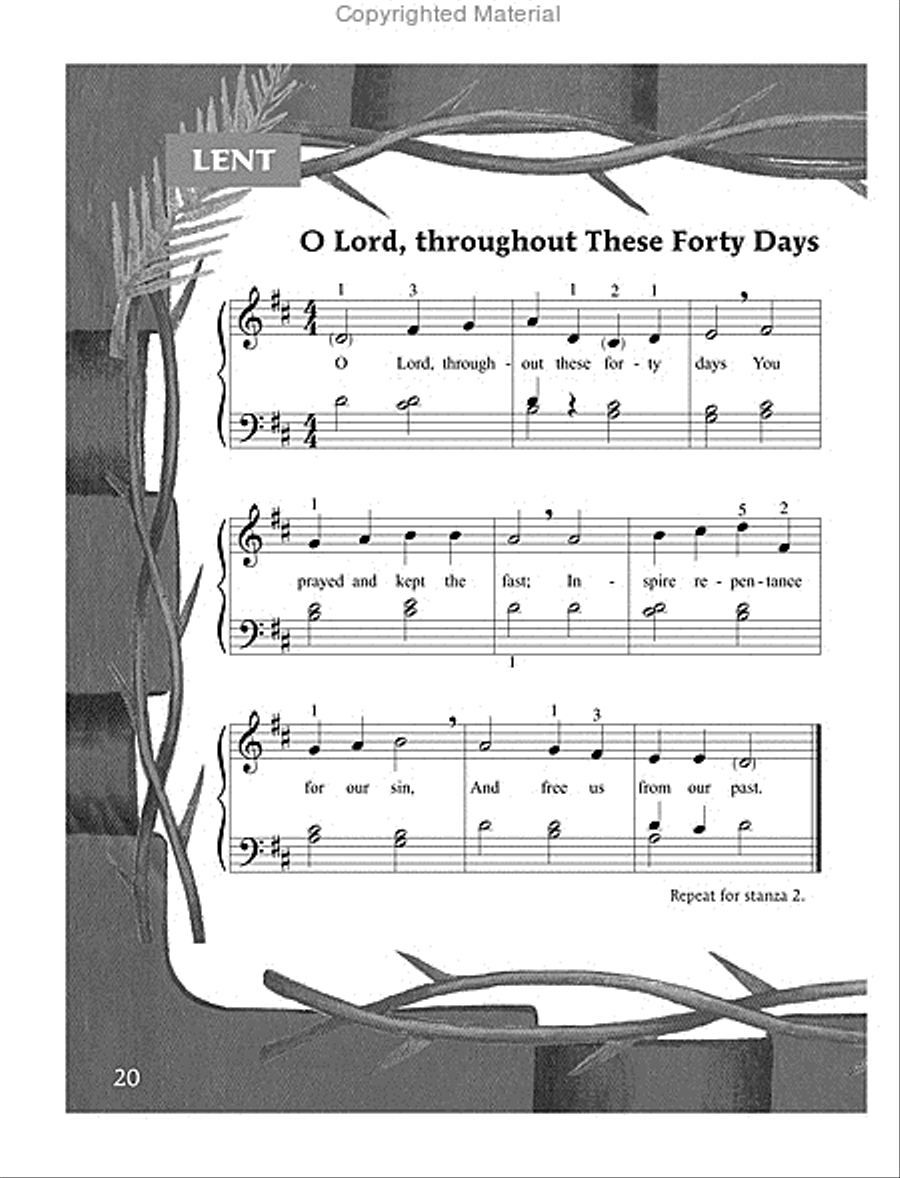 My First Hymnal: Accompaniment Edition Choir scores gallery preview page 5
