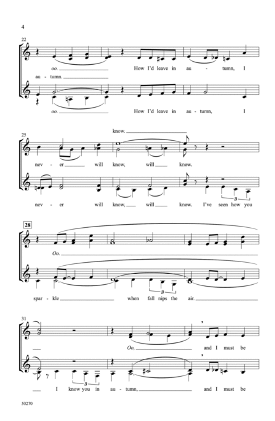 If Ever I Would Leave You Choir scores gallery preview page 3