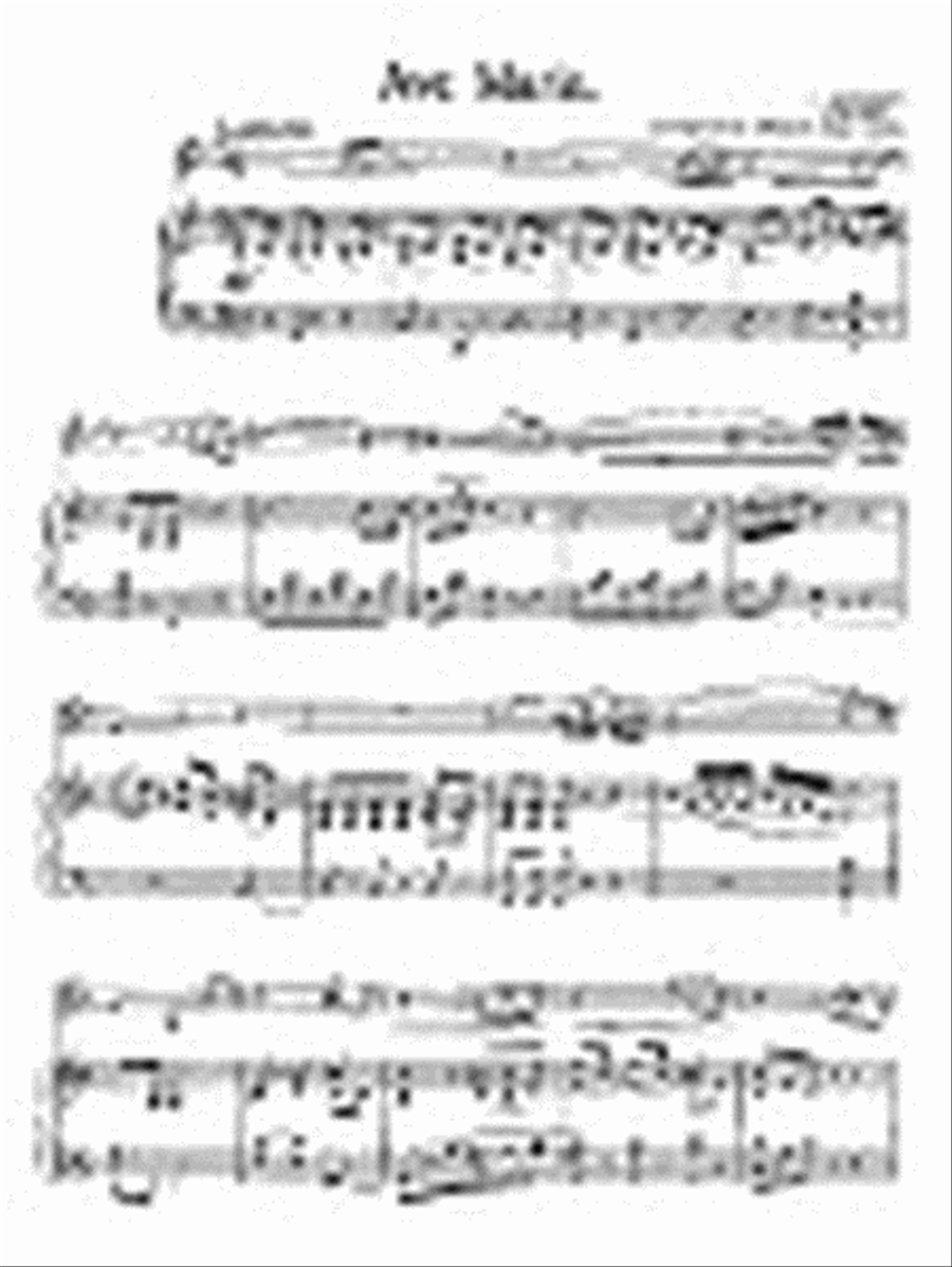 Ave Maria Trumpet Solo scores gallery preview page 2