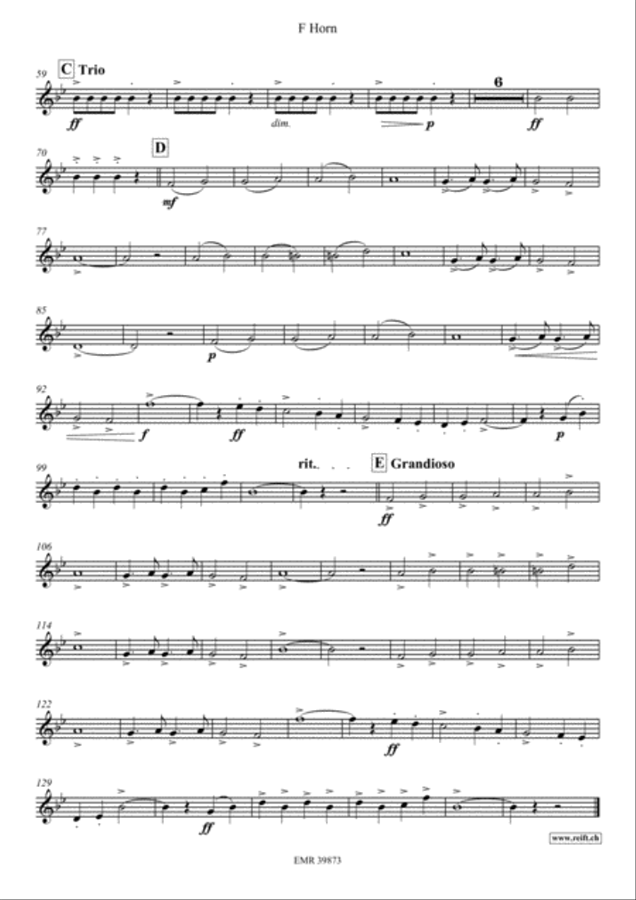 10 Greatest Famous Marches Piano Accompaniment scores gallery preview page 4