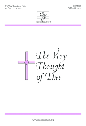 Book cover for The Very Thought of Thee