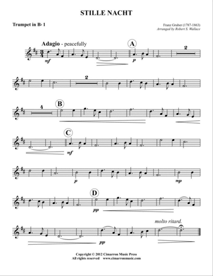 Stille Nacht Organ scores gallery preview page 4