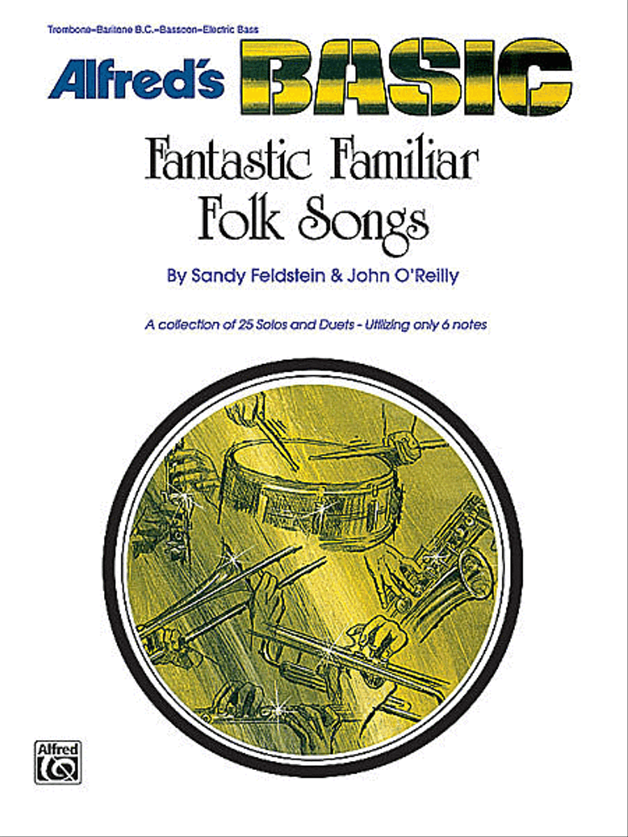 Fantastic Familiar Folk Songs by Sandy Feldstein Concert Band - Sheet Music
