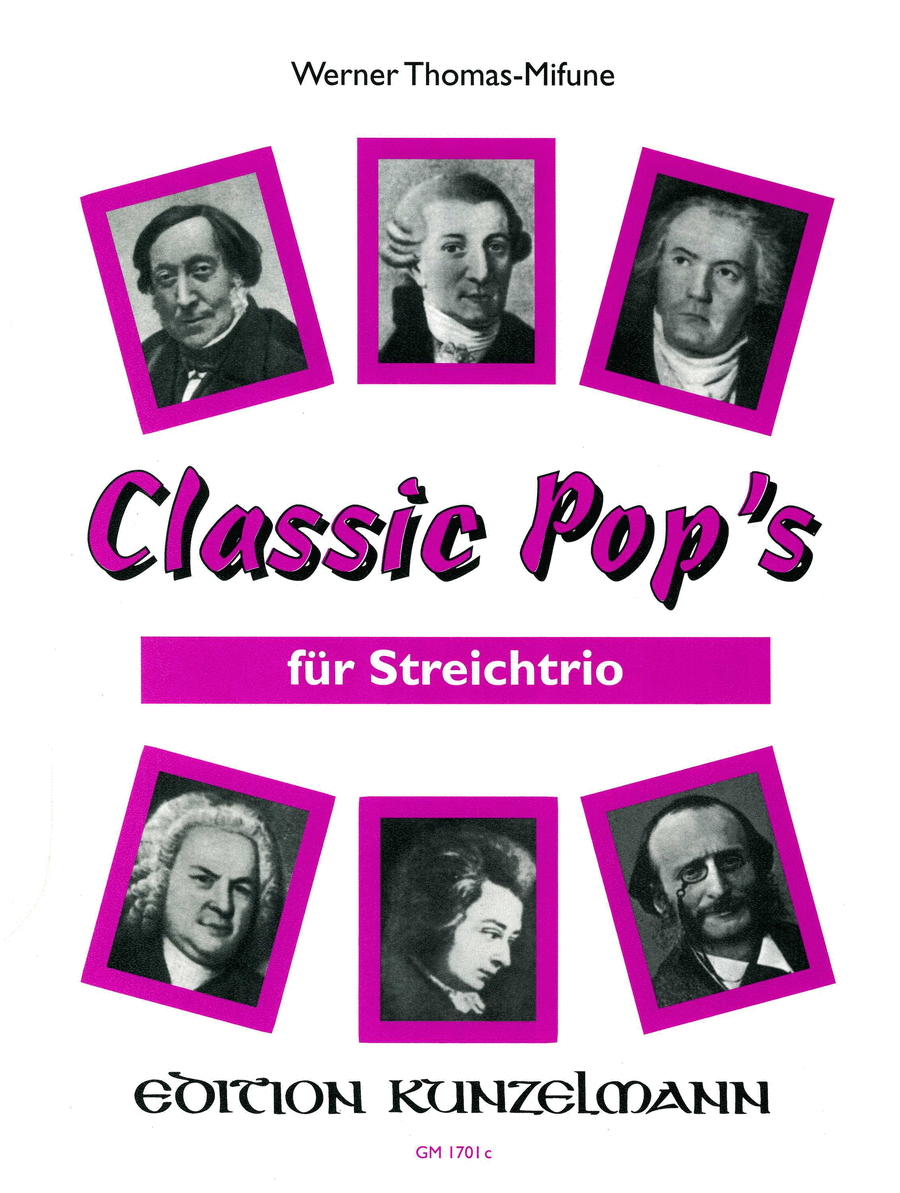 Classic pops for string trio Cello scores gallery preview page 1
