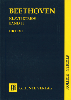 Book cover for Piano Trios – Volume II