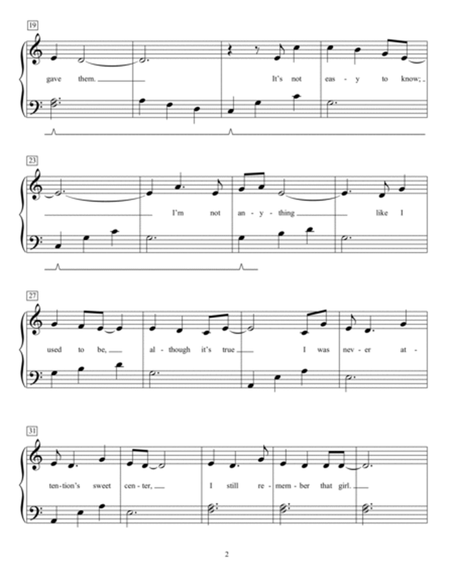 She Used To Be Mine (from Waitress) (arr. Phillip Keveren)