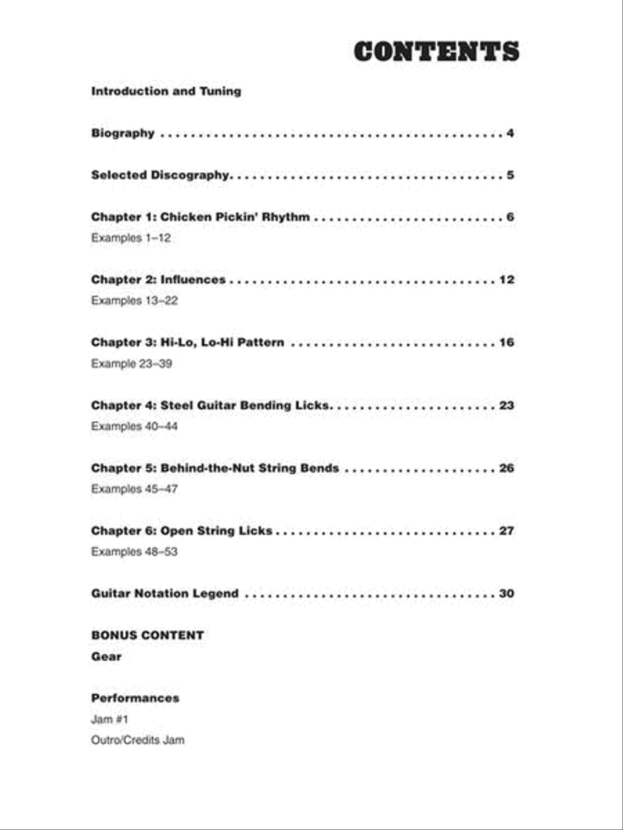 Johnny Hiland - Chicken Pickin' Guitar Electric Guitar scores gallery preview page 3