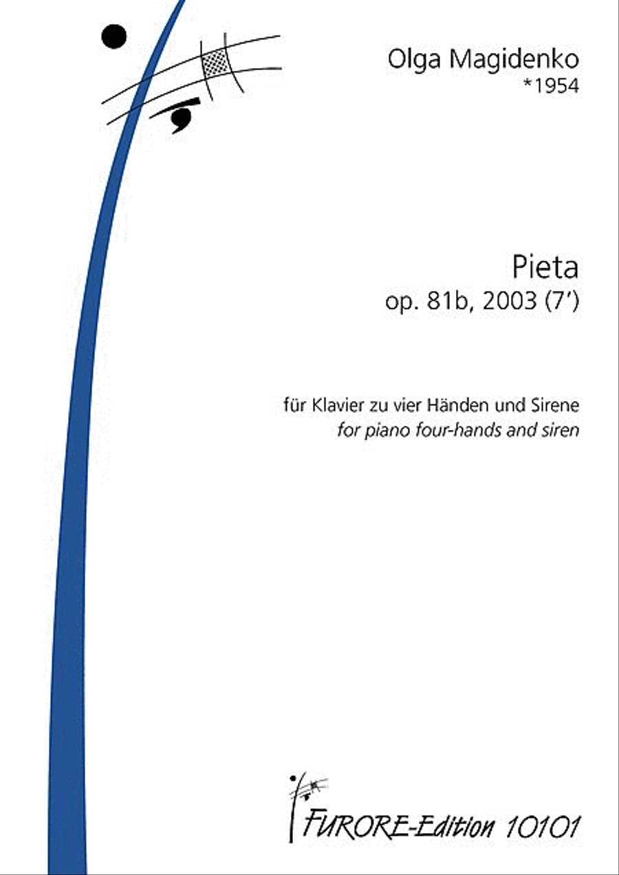 Pieta op. 81b Piano Duet scores gallery preview page 1