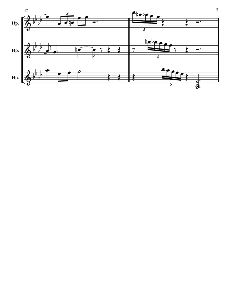 Children's Musing 15 Children's Musing 15 Small Ensemble scores gallery preview page 3