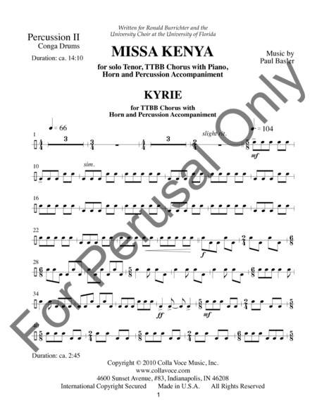 Missa Kenya