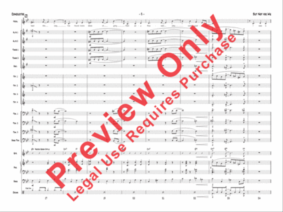 But Not for Me Jazz Ensemble scores gallery preview page 6