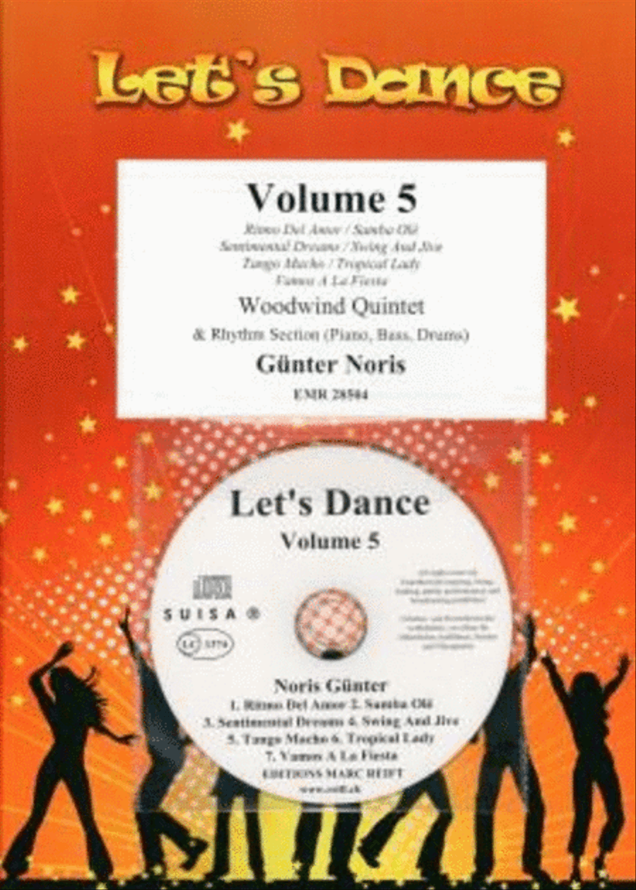 Let's Dance Volume 5 Let's Dance Volume 5 Woodwind Quintet scores gallery preview page 1
