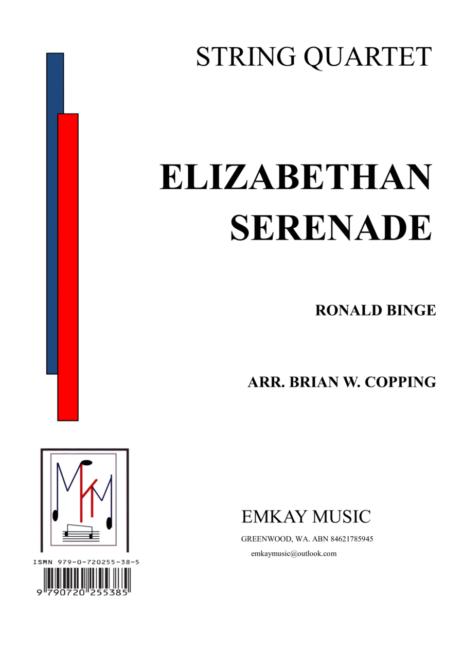 Elizabethan Serenade String Quartet scores gallery preview page 1