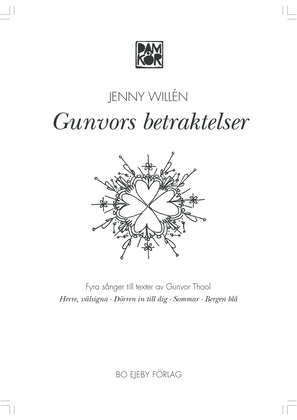 Book cover for Gunvors betraktelser