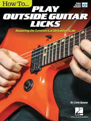 Book cover for How to Play Outside Guitar Licks