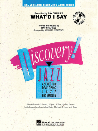 Book cover for What'd I Say