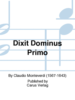 Dixit Dominus Primo
