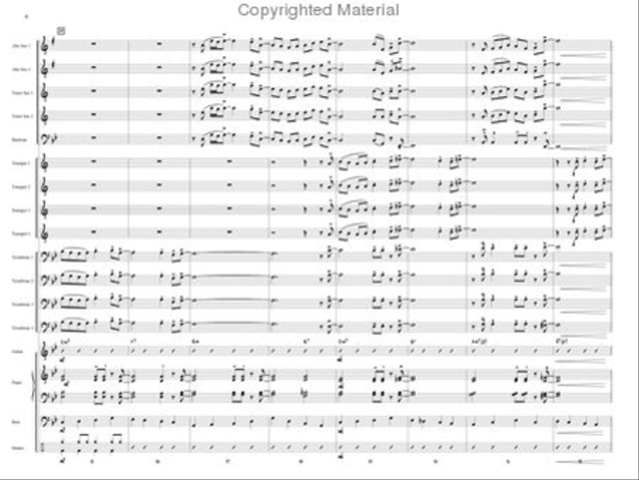 Minor Details Jazz Ensemble scores gallery preview page 5