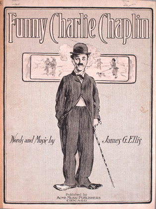 Book cover for Funny Charlie Chaplin