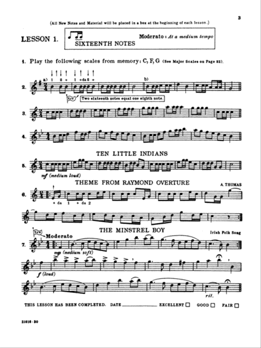 Breeze-Easy Method for Flute, Book 2 Flute scores gallery preview page 2