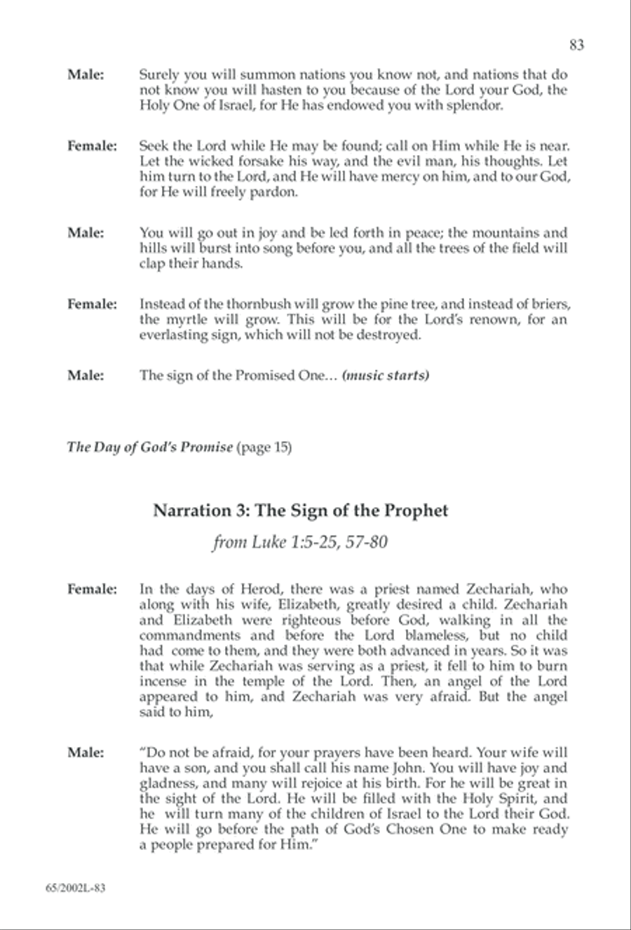 And This Shall Be a Sign And This Shall Be a Sign 4-Part scores gallery preview page 84