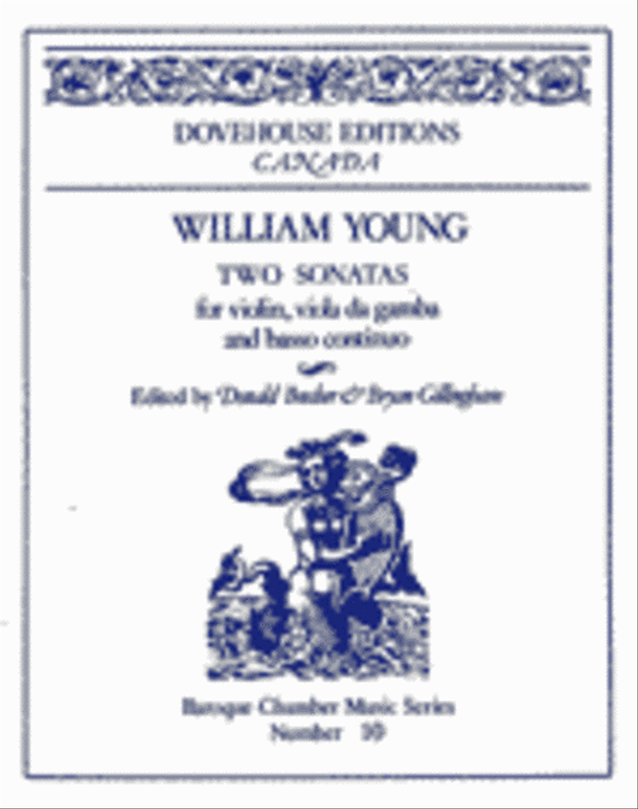 Two Sonatas (1653) Viola scores gallery preview page 1