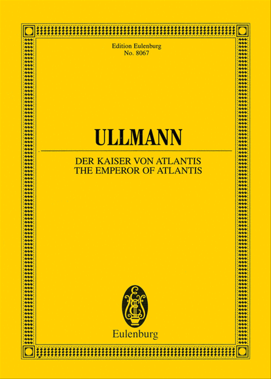 The Emperor of Atlantis or Death's Refusal, Op. 49b Study Score scores gallery preview page 1