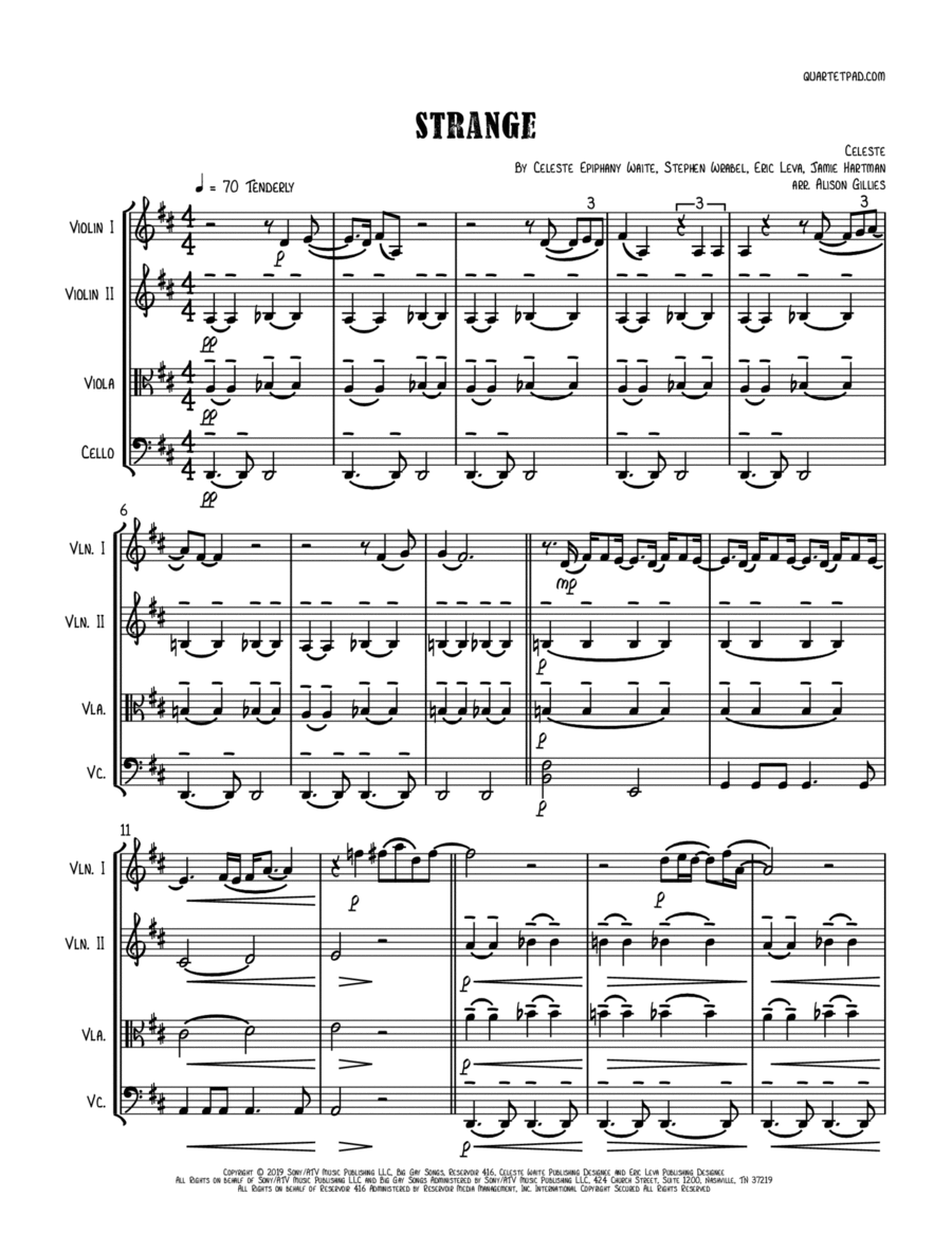 Strange String Trio scores gallery preview page 1